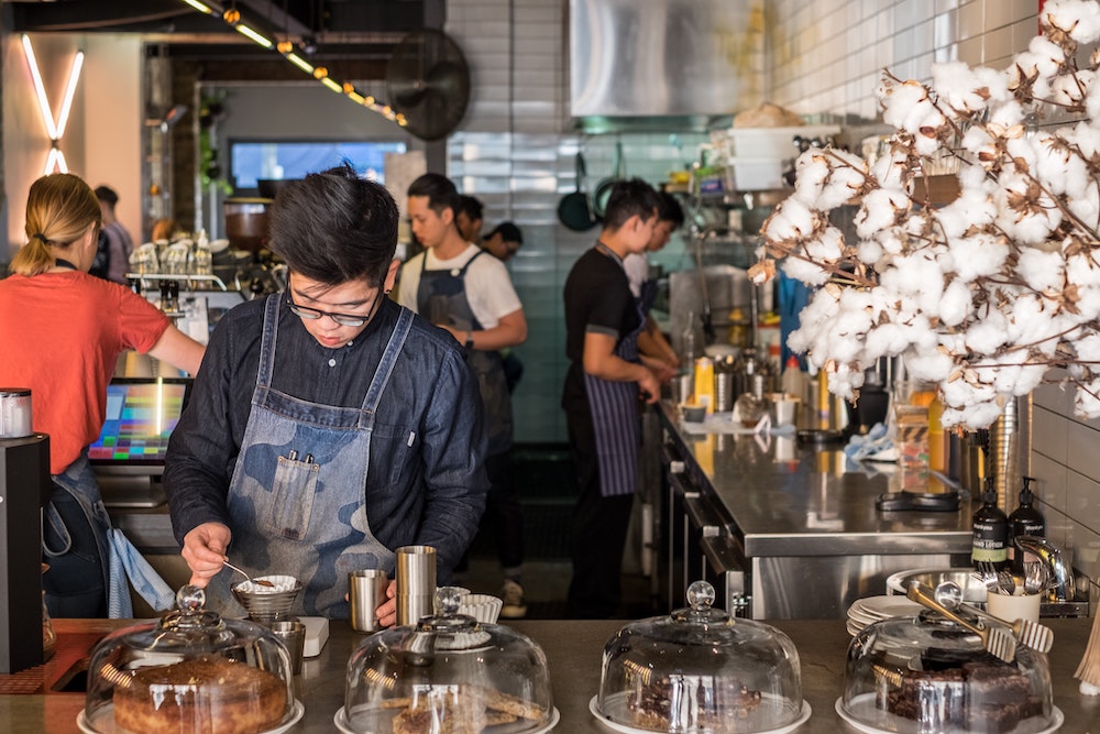 Coffee shop workers