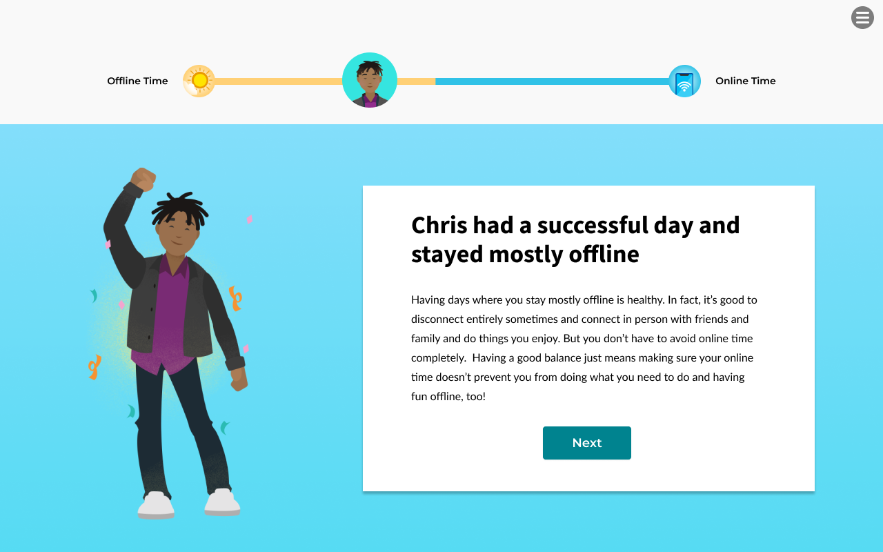 Ignition Digital Literacy | Lesson 3 - Screen Time vs. Offline Time