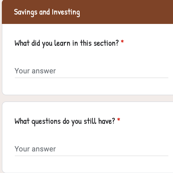 Everfi Personal Finance / Everfi Personal Finance : Everfi Module 3