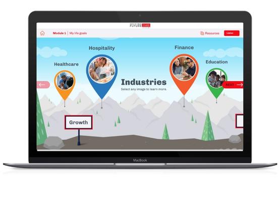 introduce high school students to potential future job industries