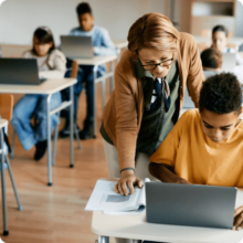 Sponsored courseware for  K-12 students