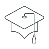 graduation cap icon