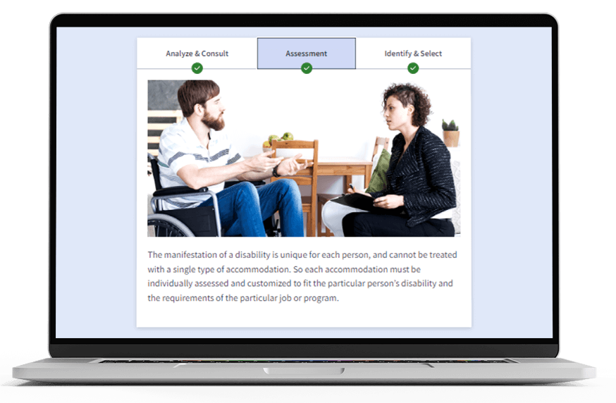 Accommodating People with Disabilities macbook mockup