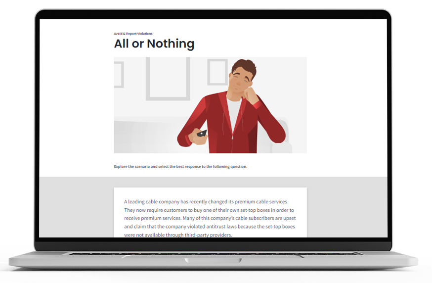 Antitrust course mockup