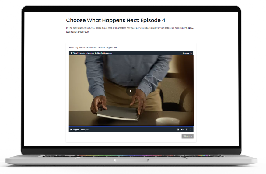 Bystander Intervention in the Workplace macbook mockup