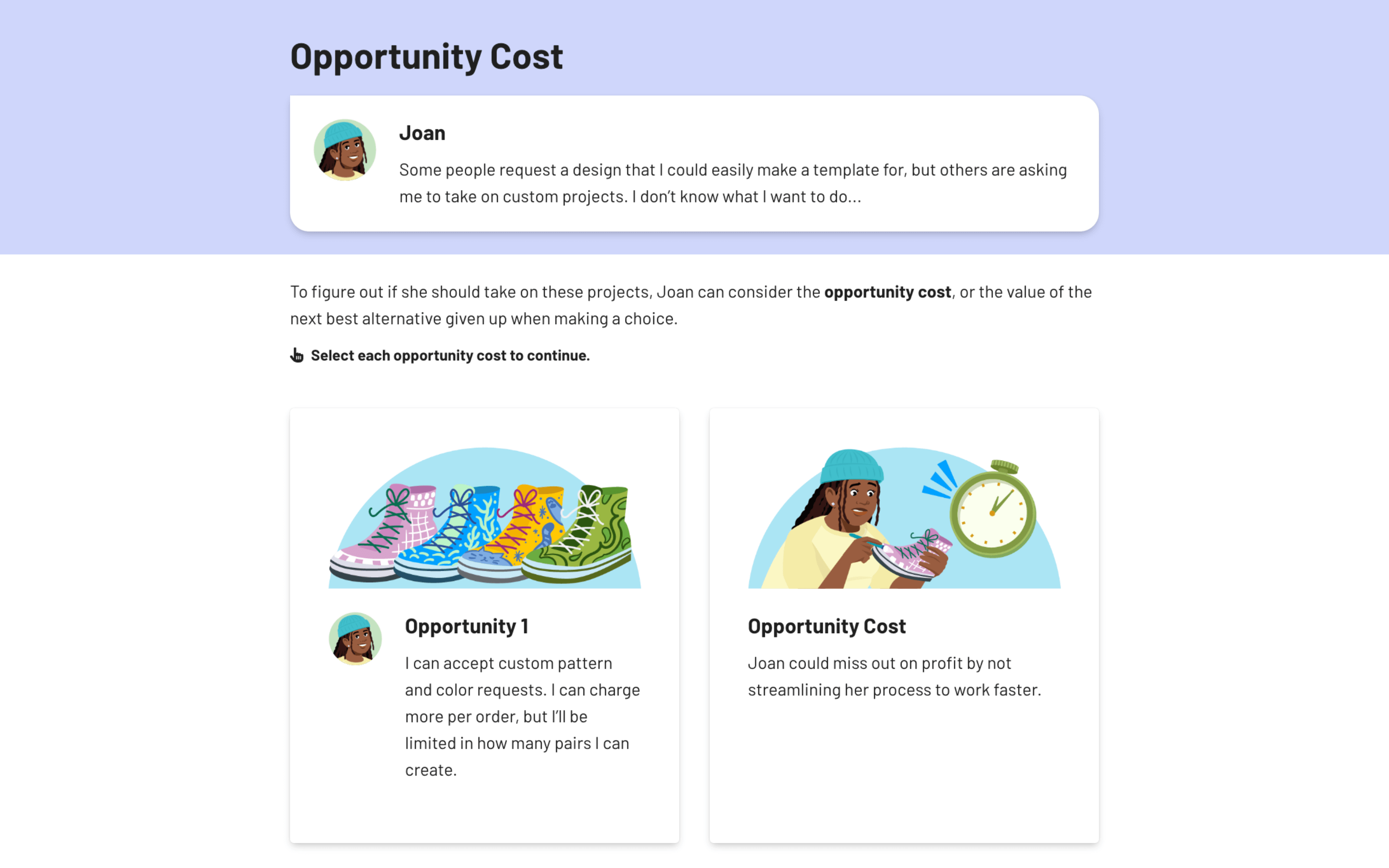 Econ Foundations lesson 1 screenshot