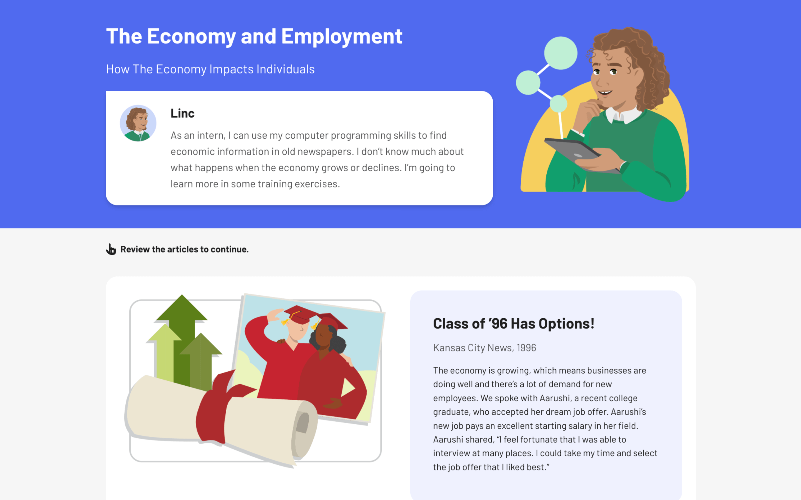 Econ Foundations lesson 3 screenshot