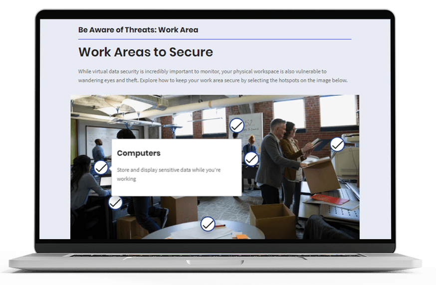Ethics & Compliance macbook mockup