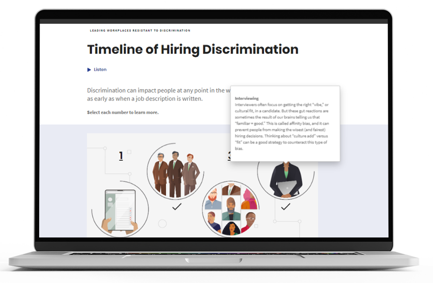 Preventing Harassment and Discrimination in the Global Workplace macbook mockup