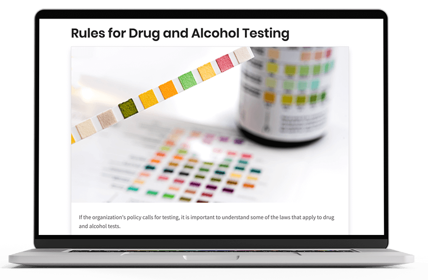 Recognizing Drug and Alcohol Abuse course macbook mockup