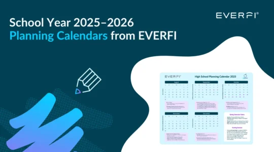 School Year 2025-20226 Planning Calendars from Everfi