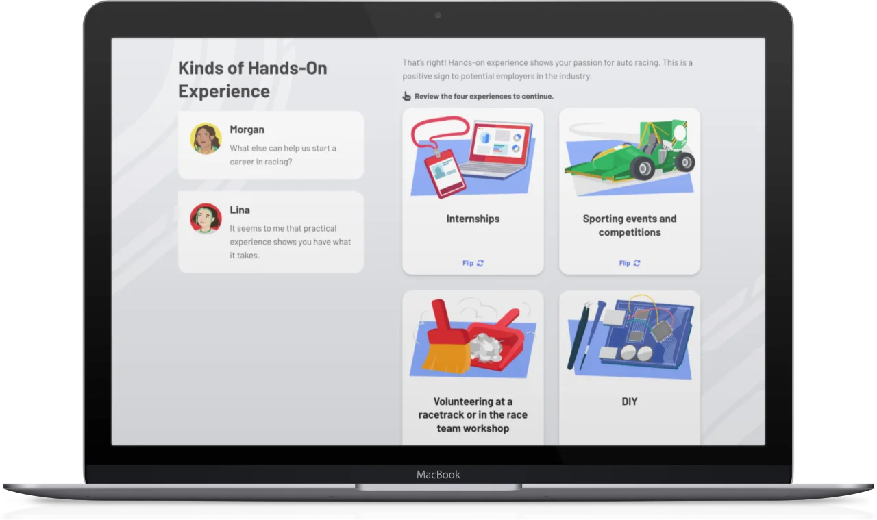 Macbook showing Building and Moving screenshot