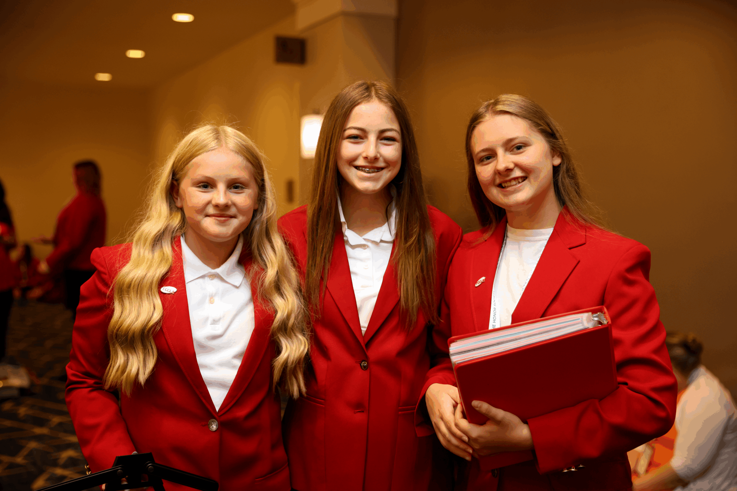 3 FCCLA students