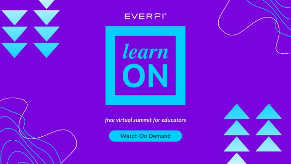 Image promoting LearnOn, a free virtual summit for educators.